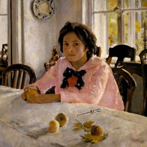 «Девочка с персиками» В. Серова