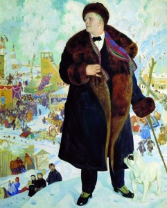 Картина Бориса Кустодиева «Портрет Шаляпина»