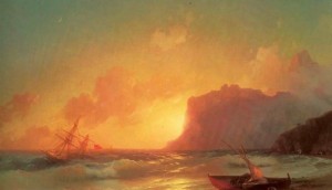 Сочинение по картине И.К. Айвазовского «Море. Коктебельская бухта»