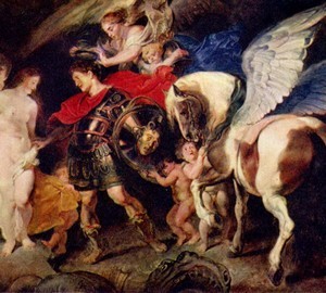 Персей освобождает Андромеду - Рубенс. 1620-1621