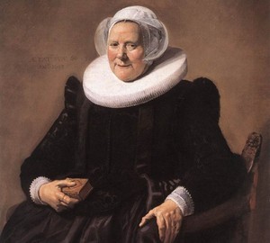 Портрет пожилой дамы, Франс Халс, 1633