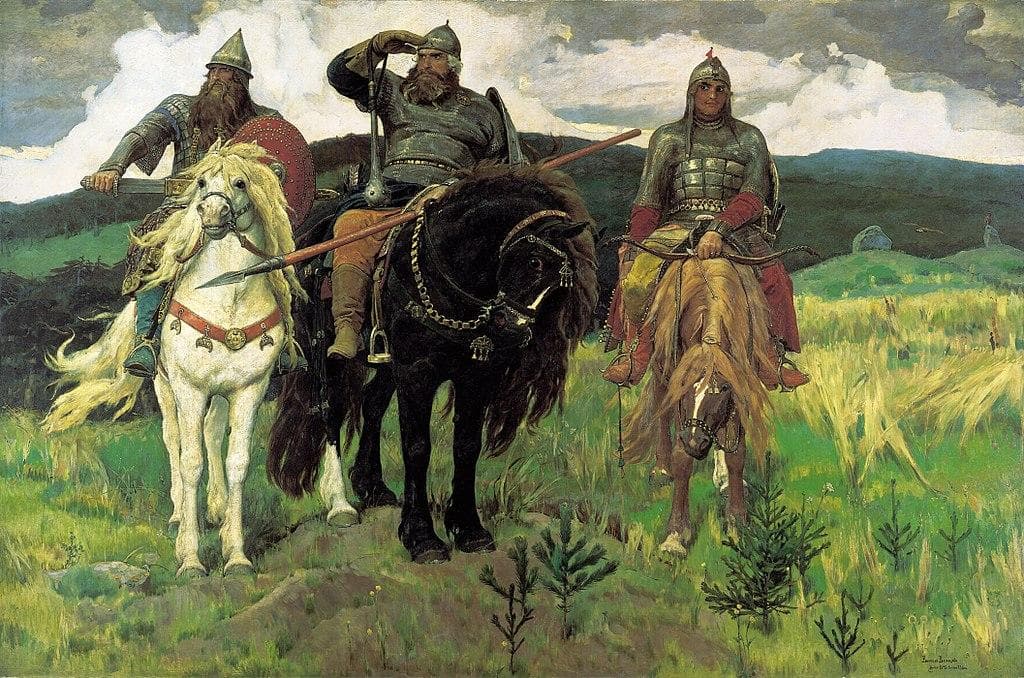 Описание картины В. М. Васнецова «Три богатыря»