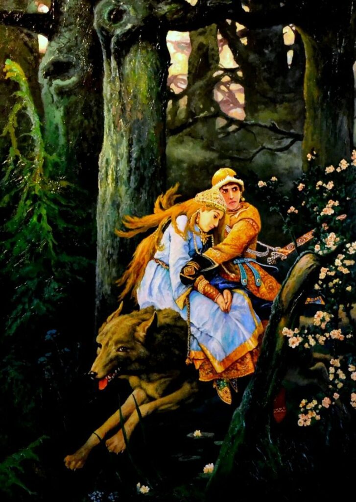 Сочинение по картине «Иван-царевич на сером волке Виктора Васнецова»
