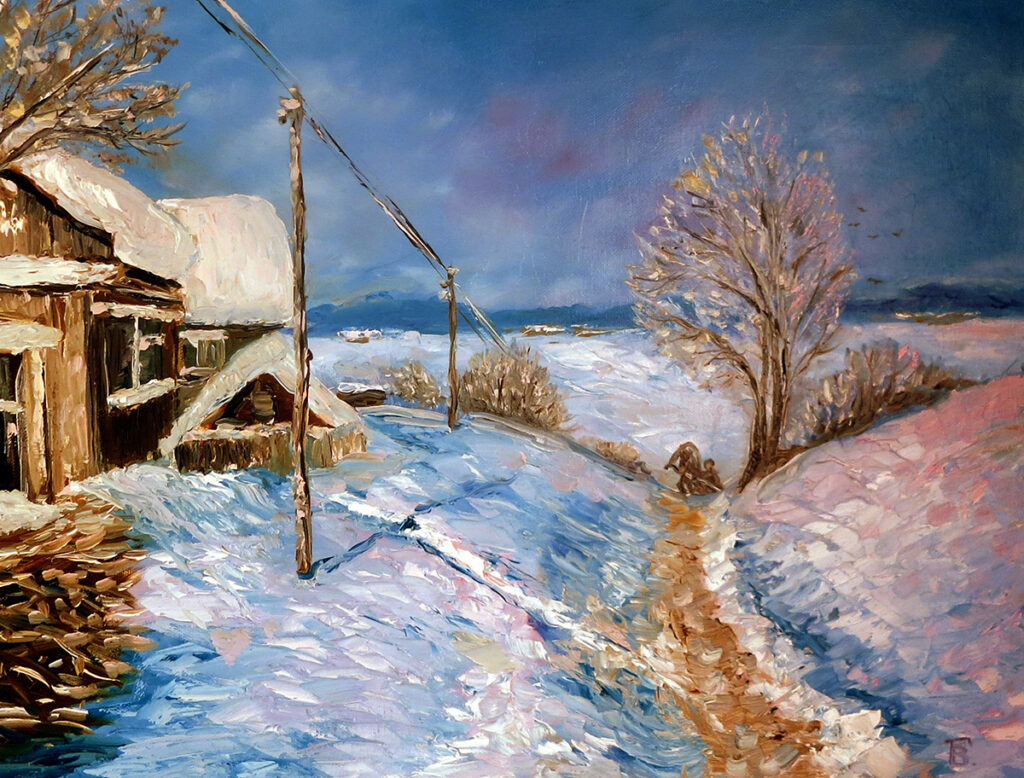 Сочинение по картине «Мороз и солнце Виктора Цыплакова»