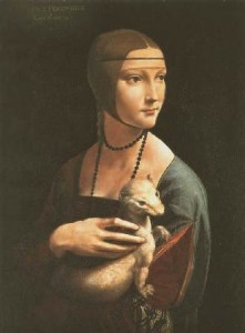 Леонардо да Винчи «Дама с горностаем »