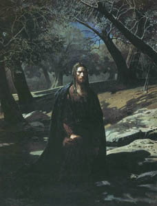 Николай Ге. Христос в Гефсиманском саду