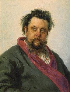 Портрет композитора М.П.Мусоргского