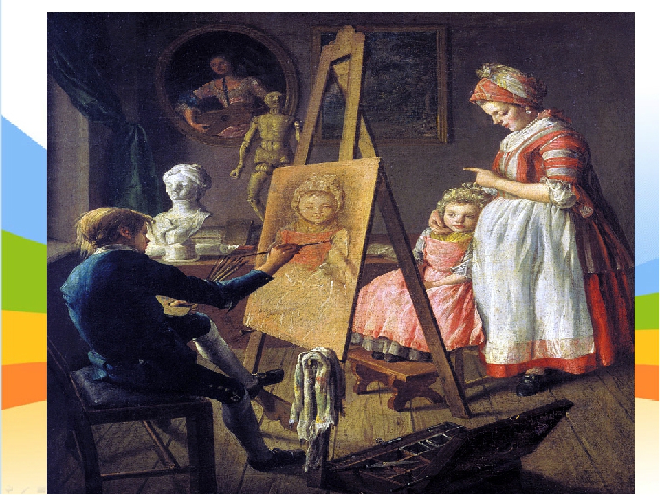 Картина Ивана Фирсова «Юный живописец»