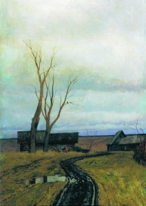Сочинение по картине И.И. Левитана «Осень. Дорога в деревне»