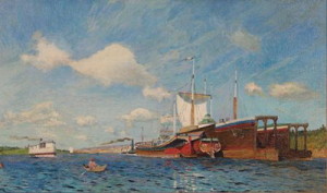 Сочинение по картине И.И. Левитана «Свежий ветер. Волга»