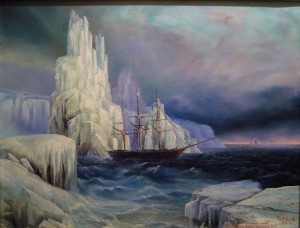 Сочинение по картине И.К. Айвазовского «Ледяные горы в Антарктиде»