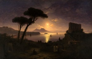 Сочинение по картине И.К. Айвазовского «Неаполитанский залив в лунном свете»