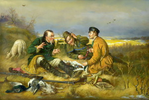 Сочинение по картине В.Г. Перова «Охотники на привале»