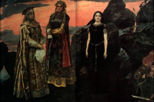 Сочинение по картине В.М. Васнецова «Три царевны подземного царства»