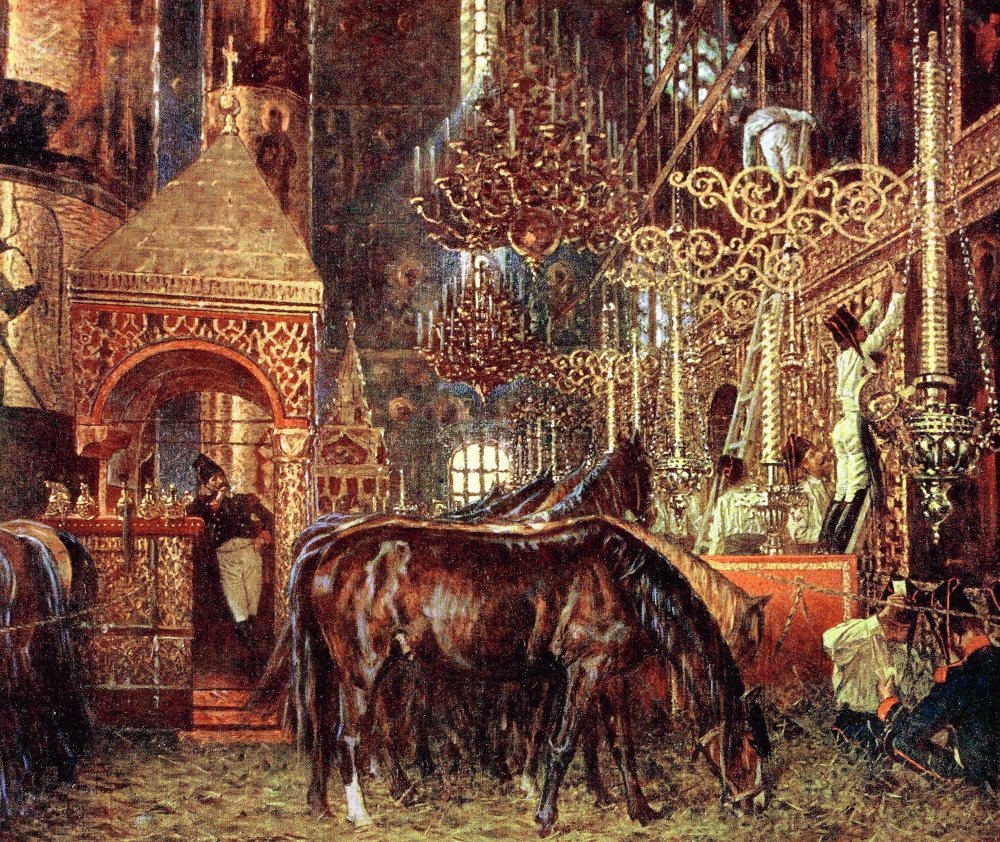 Сочинение по картине В. В. Верещагина «Торжествуют»
