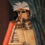 Описание картины Джузеппе Арчимбольдо Библиотекарь