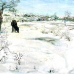 Описание картины Исаака Бродского Зима