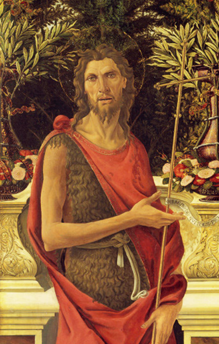 Описание картины Сандро Боттичелли Иоанн Креститель