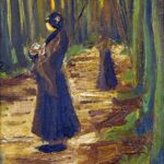 Описание картины Винсента Ван Гога Две женщины в лесу