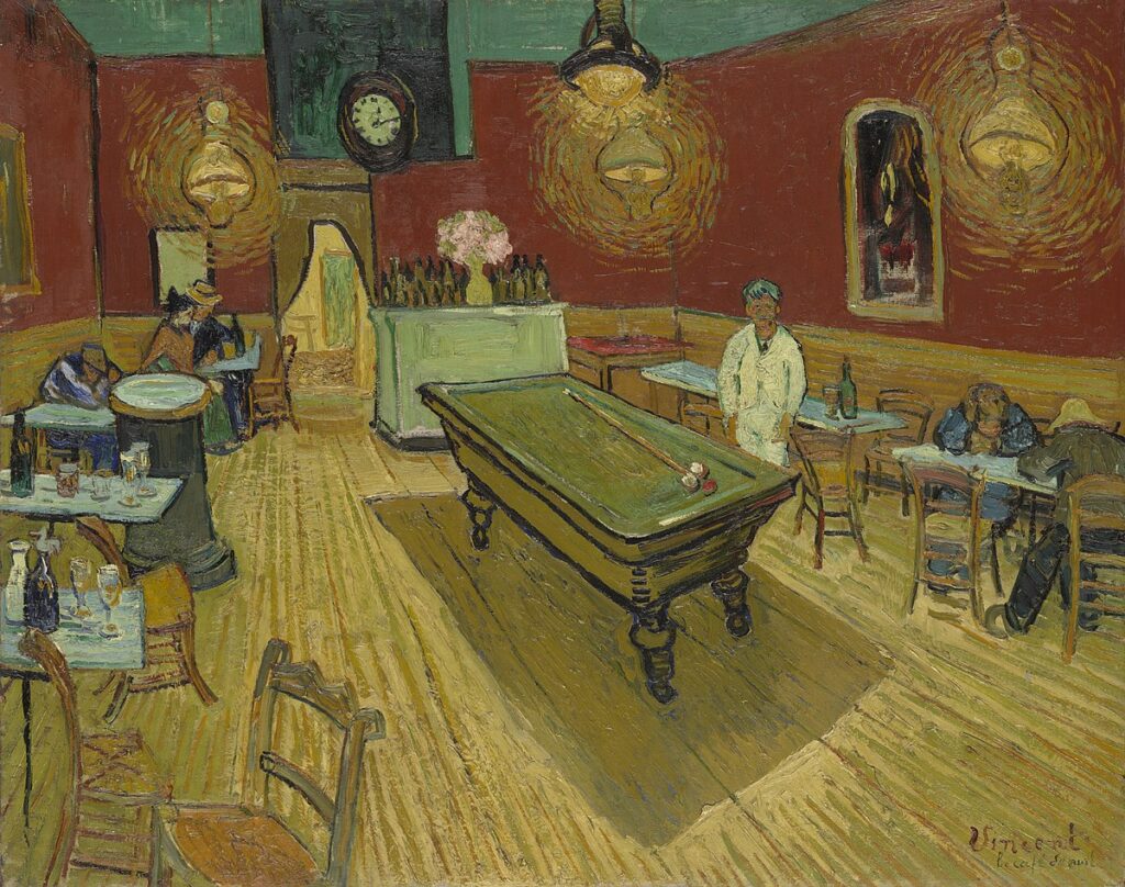 Описание картины Винсента ван Гога Ночное кафе