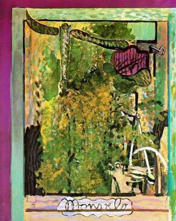 Описание картины Жоржа Брака Мой велосипед
