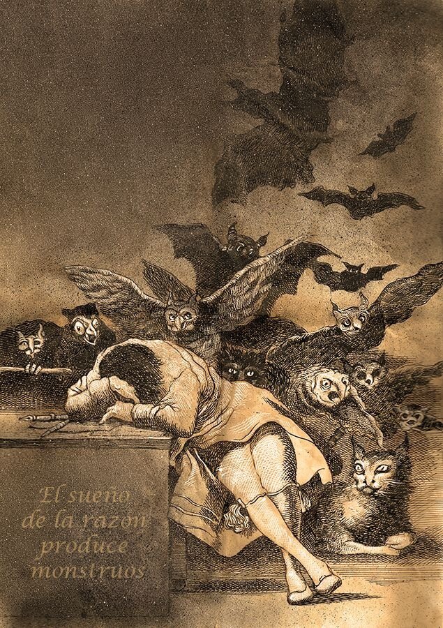Анализ картины Франциско де Гойя Сон разума рождает чудовищ
