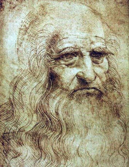 Анализ картины Леонардо да Винчи Автопортрет