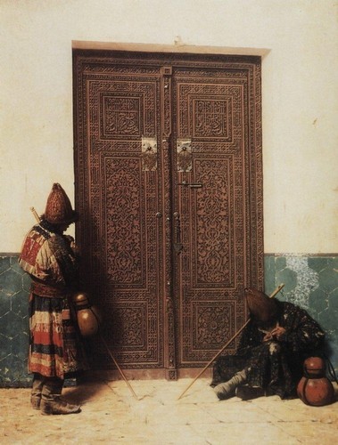 Анализ картины Василия Верещагина У дверей мечети