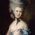 Картина Томаса Гейнсборо Дама в голубом