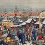 Картина Виктора Васнецова Новгородский торг