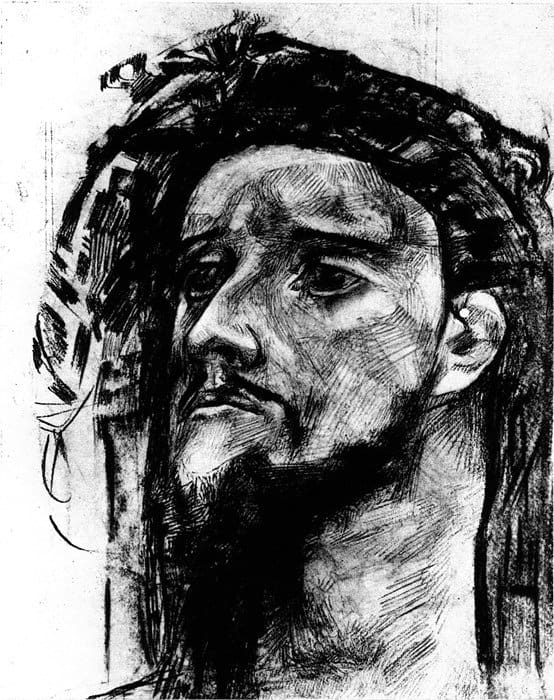 Картины Михаила Врубеля Голова пророка