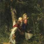 Анализ картины Алексея Корзухина Крестьянские девочки в лесу