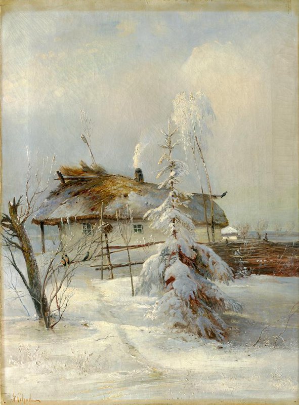 Анализ картины Алексея Саврасова Зима