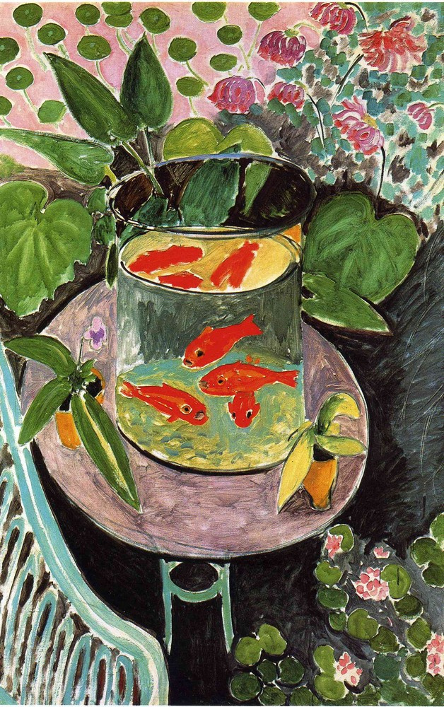 Анализ картины Анри Матисса Красные рыбки