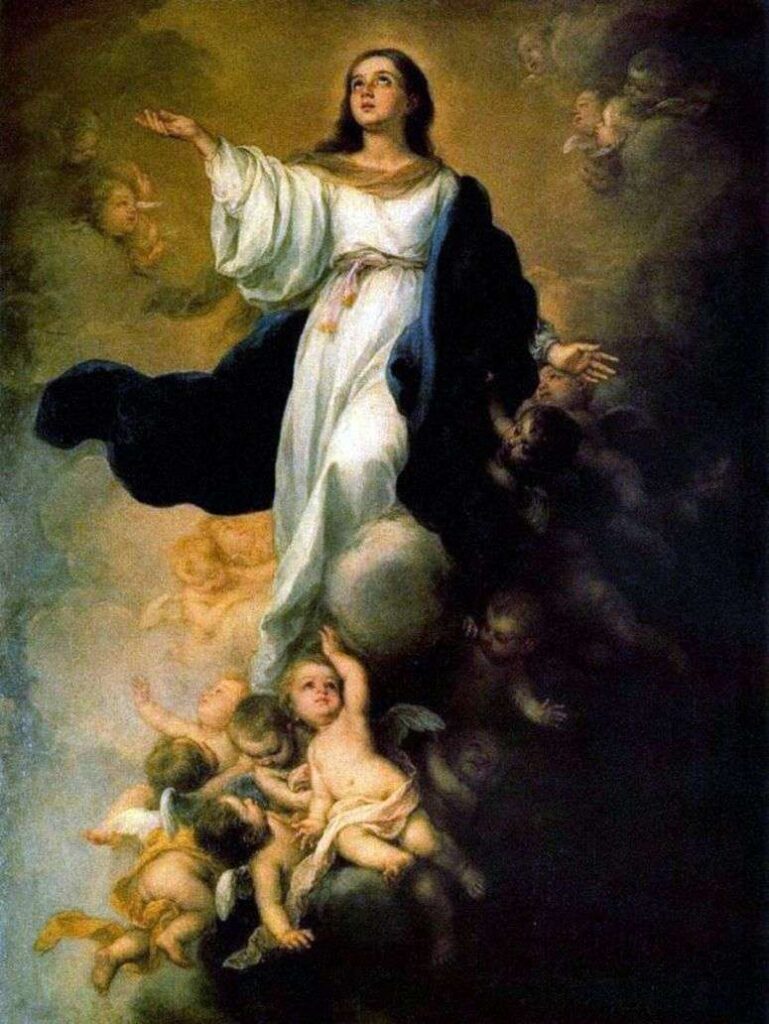 Анализ картины Бартоломе Эстебана Мурильо Вознесение девы Марии