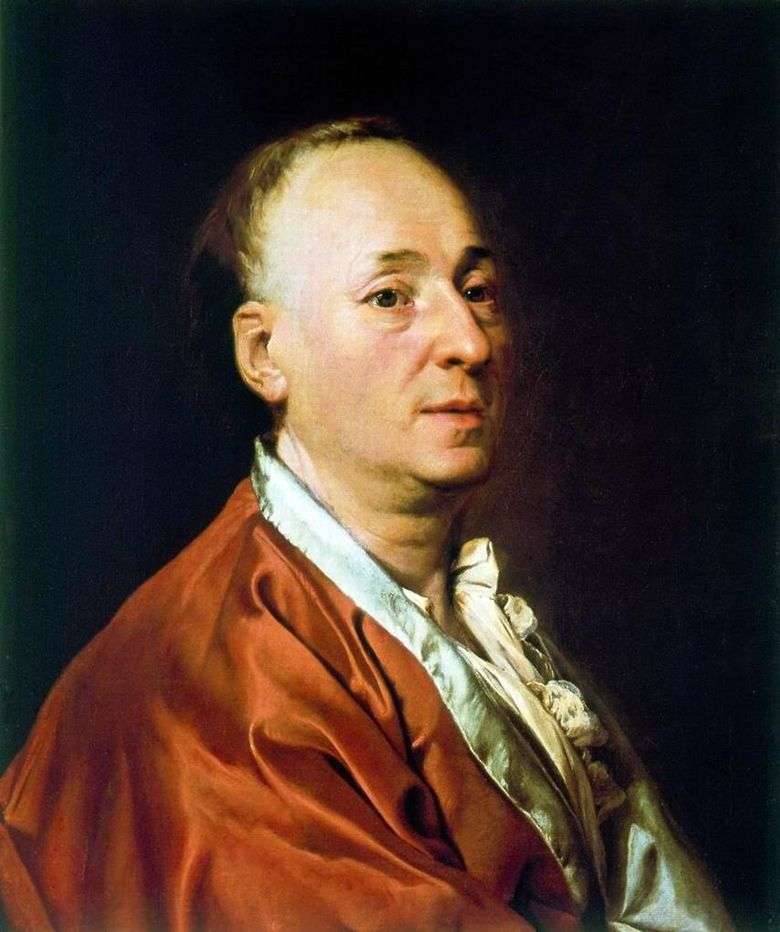 Анализ картины Дмитрия Левицкого Портрет Дени Дидро (1773)