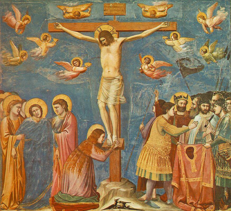 Анализ картины Джотто ди Бондоне Распятие Христа