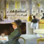 Анализ картины Эдуарда Мане В кафе