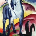Анализ картины Франца Марка Синий конь