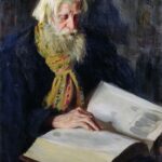 Анализ картины Ивана Куликова Старик за чтением (Портрет старообрядца)