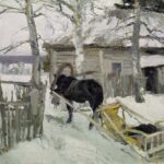 Анализ картины Константина Коровина Зимой