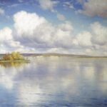 Анализ картины Константина Крыжицкого Озеро