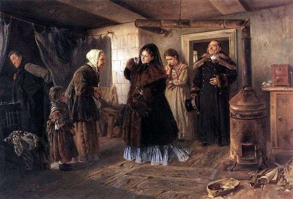 Анализ картины Константина Маковского Посещение бедных