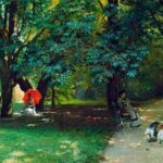 Анализ картины Константина Маковского В парке