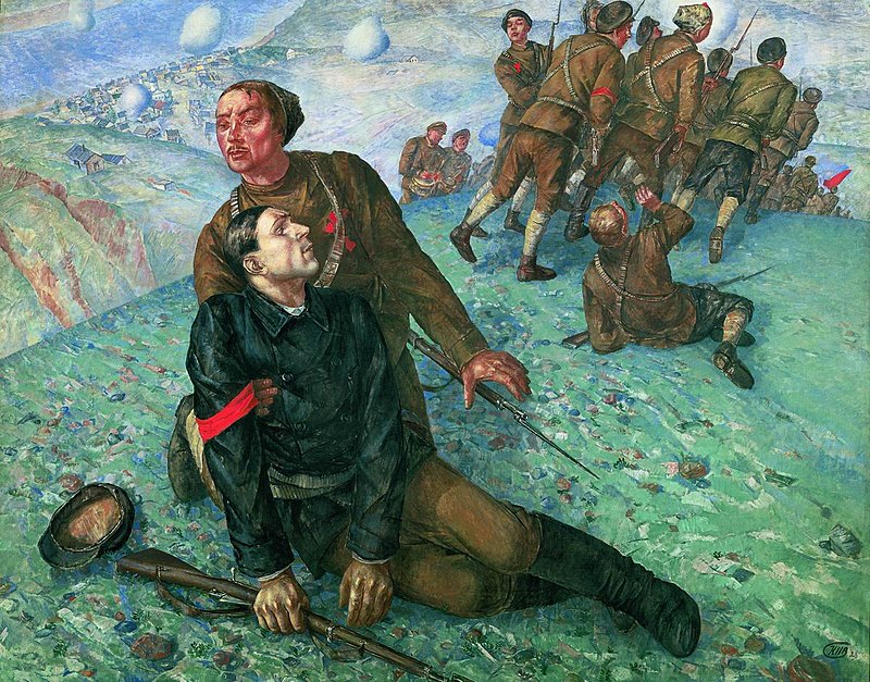 Анализ картины Кузьмы Петрова-Водкина Смерть Комиссара