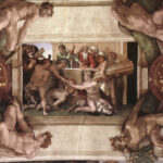 Анализ картины Микеланджело Буанарроти Жертвоприношение Ноя
