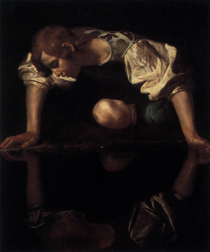 Анализ картины Микеланджело Меризи да Караваджо Нарцисс