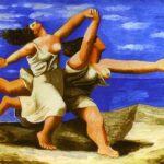 Анализ картины Пабло Пикассо Две женщины, бегущие по пляжу