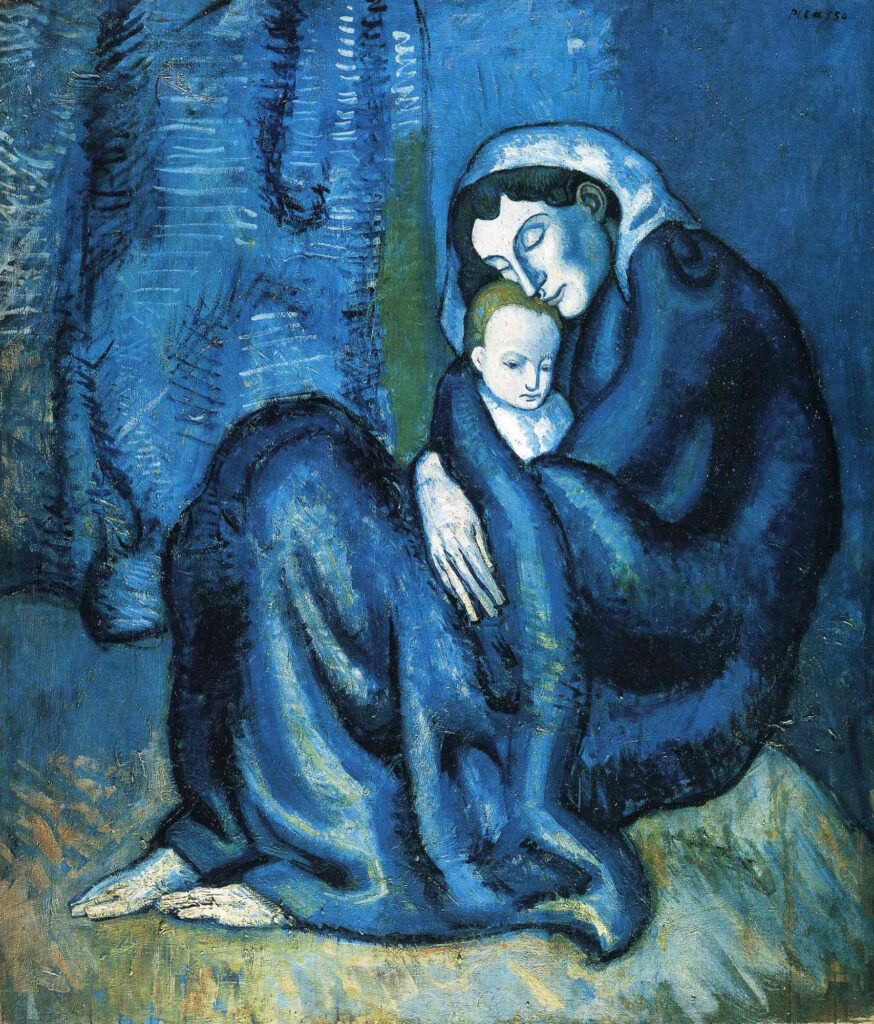 Анализ картины Пабло Пикассо Мать и дитя