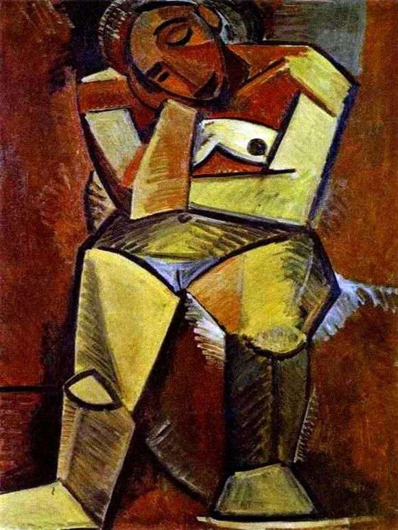Анализ картины Пабло Пикассо Сидящая женщина